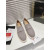 Christian Louboutin Urbino Moc Loafers Suede Leather Gray