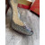 Christian Louboutin Very Strass Peep Toe Pumps 120mm PVC and Glitter Silver