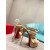 Christian Louboutin Women Ankle Strap Sandals 150mm Nappa Leather Nude
