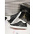 Christian Louboutin F.A.V Fique A Vontade Slip-On Sneakers Alligator Embossed Calf Leather Black
