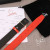 Christian Louboutin Belt 35mm Havane/bk/antic Red Leather